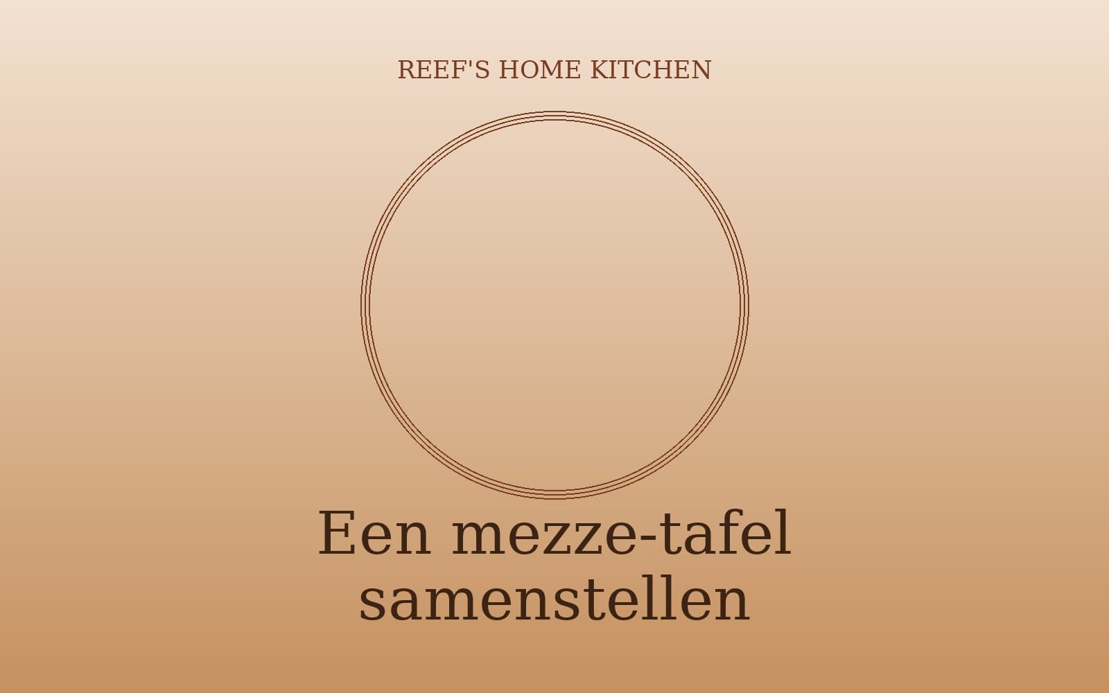 Een mezze-tafel samenstellen die iedereen blij maakt